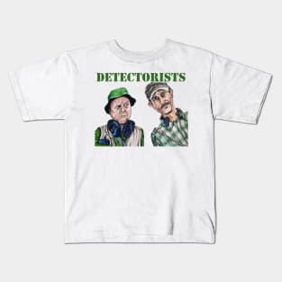 My Illustration of Metal Detectorists Lance and Andy Kids T-Shirt